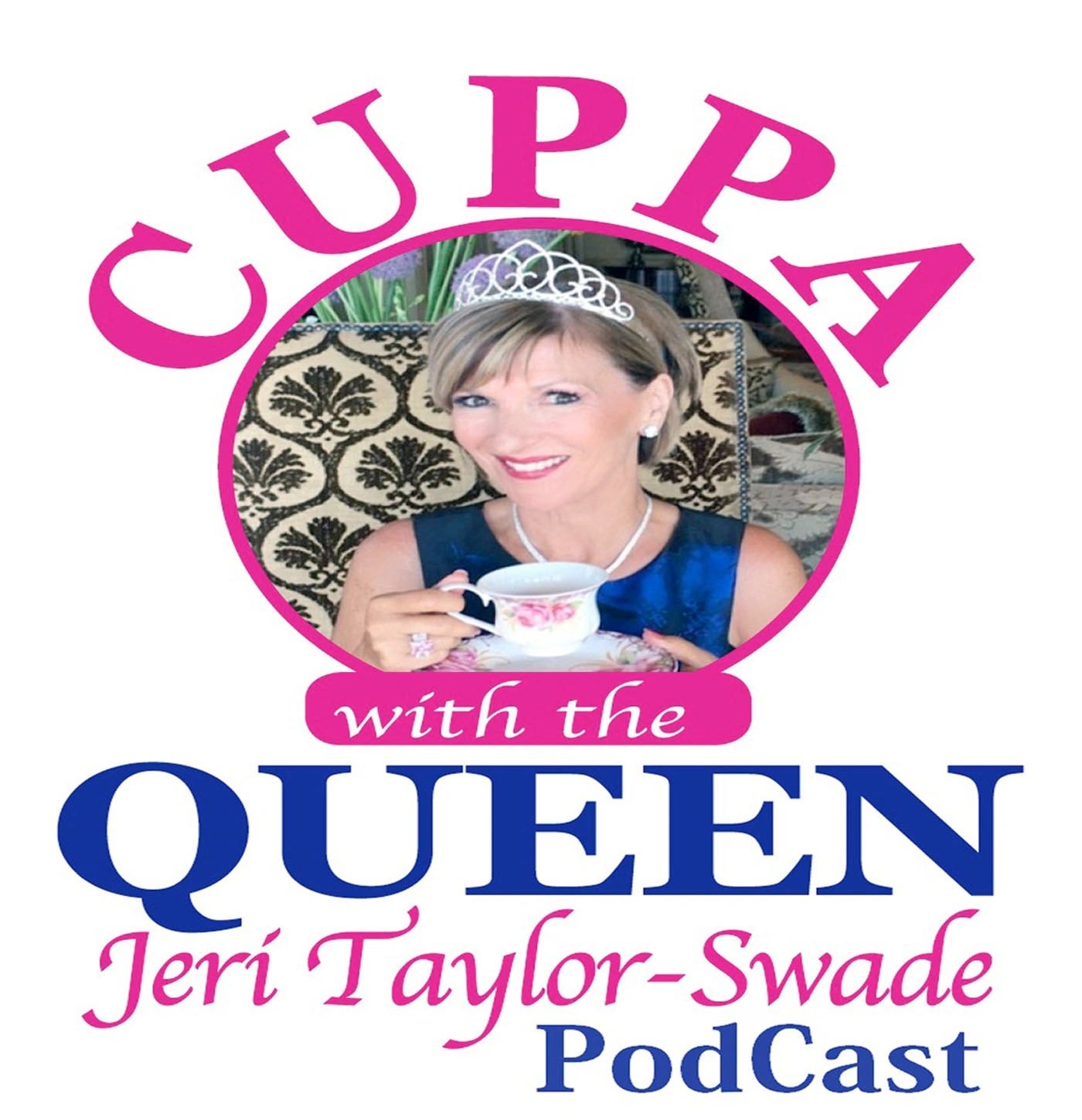 Cuppa with the Queen podcast logo